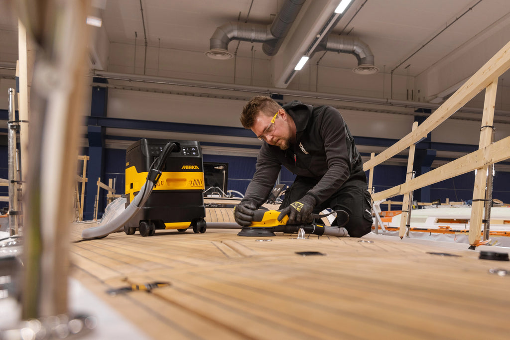 Mirka DEROS RS 600XCV 6" Rotary Sander